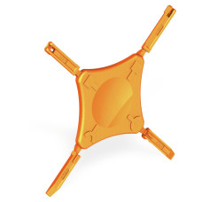 Coding Key Carrier, Suitable For 3.5 mm Pin Spacing Orange