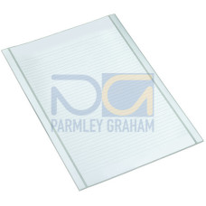 Marking strips, as a DIN A4 sheet, Strip width 6 mm, white