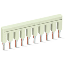 Jumper, 10-way, insulated, light gray