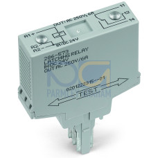 Latching relay module, Nominal input voltage: 24 VDC, 1 changeover contact