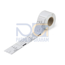 Type Labels, Plain 44 X 99 mm White