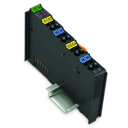 4-channel analog input, 0  20 mA, Single-ended, dark gray