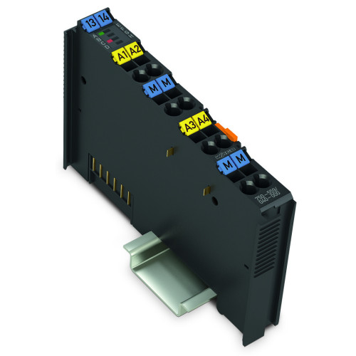 4-channel analog output, 0 ... 10 VDC, Extreme, dark gray