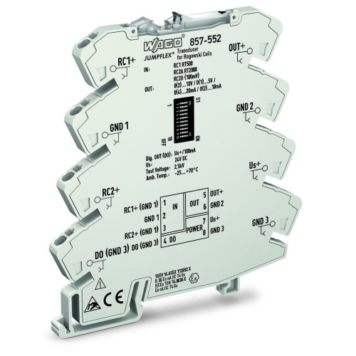 Current signal conditioner, Input for Rogowski coils, Current and voltage output signal