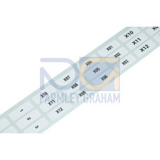 Labels, for Smart Printer, 9.5 x 25 mm, white