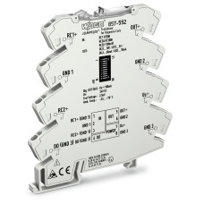 Current signal conditioner, Input for Rogowski coils, Current and voltage output signal, Digital out
