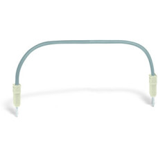 Push-in type wire jumper, 0.75 mm², insulated, gray