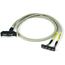 System cable, for Siemens S7-300, 2 x 16 digital outputs, Length: 1 m, Conductor cross-section: 0.14