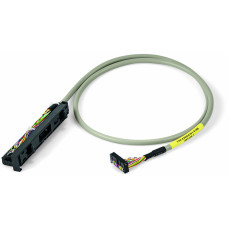 System cable; for Siemens S7-300; 16 digital inputs or outputs; Length: 1 m (1 MOhm); Conductor cross-section: 0.14&nbsp;mm