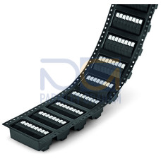 THR PCB terminal block, push-button, 1.5 mm&sup2;, black