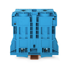 2-Conductor Through Terminal Block, Blue