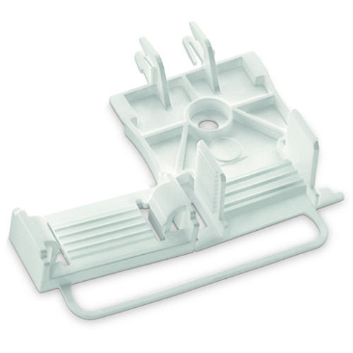 Strain relief plate, for 294 Series, for single strands, white
