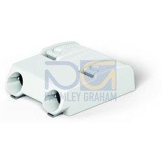 SMD PCB terminal block, push-button, 0.75 mm&sup2;, white