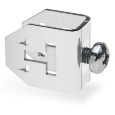 T-connector, for busbars Cu 10 mm x 3 mm, silver-colored
