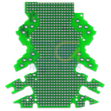 Stripboards, 2-2 connection levels