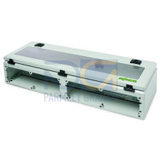 IP65 enclosure, Sheet steel (RAL 7035), WxHxD (200x120x200 mm)