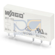 Basic relay, Nominal input voltage: 24 VDC, 1 changeover contact