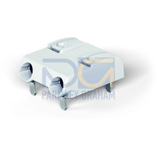 THR PCB terminal block, push-button, 0.75 mm&sup2;, white