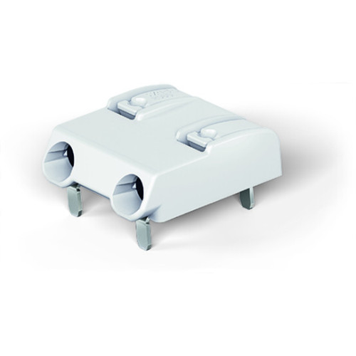 THR PCB terminal block, push-button, 0.75 mm&sup2;, white