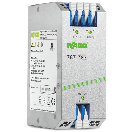 Redundancy Module, 2 x 9  54 VDC input voltage, 2 x 12.5 A input current