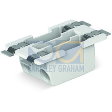 Through-Board SMD PCB Terminal Block, 0.75 mm&sup2;, Pin spacing 6.5 mm, white