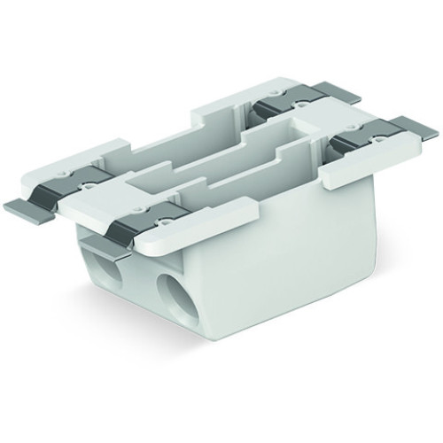 Through-Board SMD PCB Terminal Block, 0.75 mm&sup2;, Pin spacing 6.5 mm, white