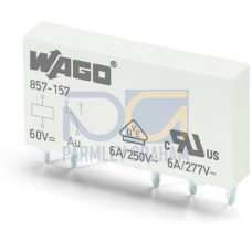 Basic relay, Nominal input voltage: 60 VDC, 1 changeover contact
