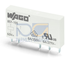 Basic relay, Nominal input voltage: 60 VDC, 1 changeover contact