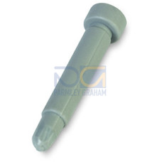 Fixing pin, for distribution boxes, Plastic, gray
