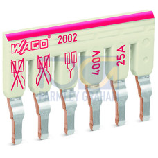 Staggered jumper, 6-way, insulated, light gray