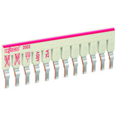 Staggered jumper, 12-way, insulated, light gray