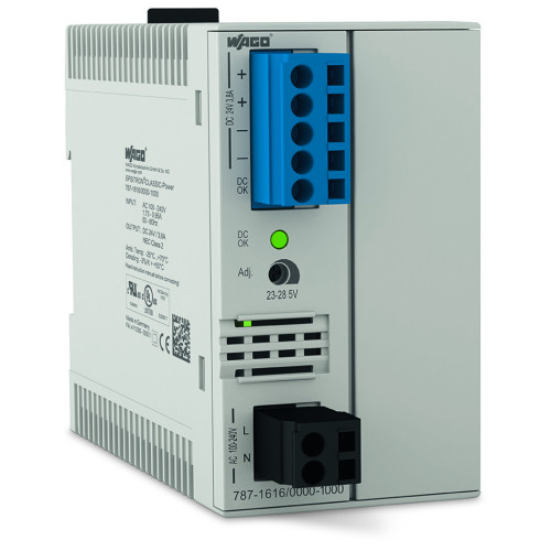 Switched-mode power supply, Classic, 1-phase, 24 VDC output voltage, 3.8 A output current, NEC Class