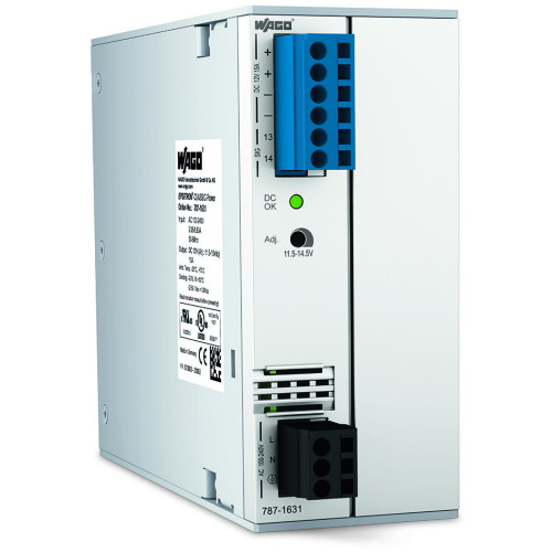 Switched-mode power supply, Classic, 1-phase, 12 VDC output voltage, 15 A output current, TopBoost,