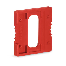 Blind Plug For Carrier Terminal Blocks, Red