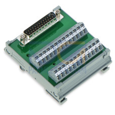 Interface module, with solder pin, Male connector