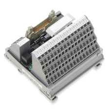 Interface Module For Direct Wiring (, 16 Channels With Integrated Status I 20-Pole Male Connector According To