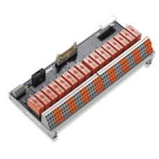 Relay Output Module, For 16 Channels Each 2 Changeover Contacts (2U)