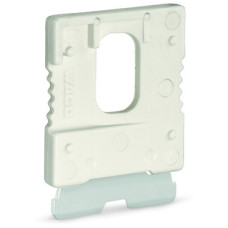 Disconnect plug for carrier terminal blocks, white