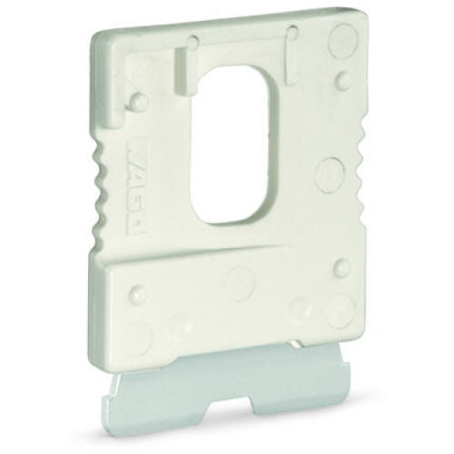 Disconnect plug for carrier terminal blocks, white