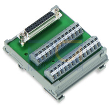 Interface module, with solder pin, Female connector