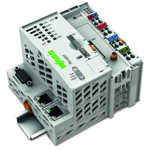 Controller PFC200, 2 x ETHERNET, RS-232/-485, Mobile Radio Module, light gray