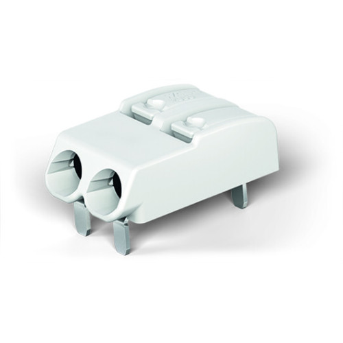 THR PCB terminal block, push-button, 0.75 mm&sup2;, white