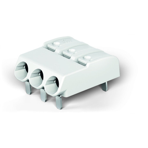 THR PCB terminal block, push-button, 0.75 mm&sup2;, white