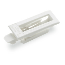 Locking lever, for manual operation, white