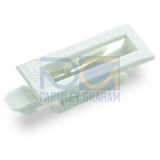 Locking lever, for manual operation, white