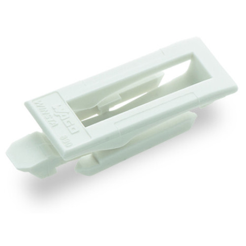 Locking lever, for manual operation, white