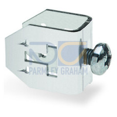 T-connector, for busbars Cu 10 mm x 3 mm, silver-colored