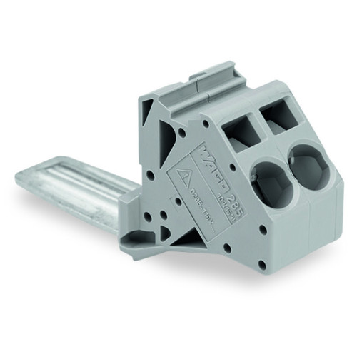 Power tap, for 185 mm&sup2; high-current terminal blocks, gray