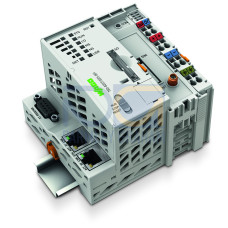 Controller PFC200, 2 x ETHERNET, RS-232/-485, Mobile Radio Module, Ext. Temperature, light gray