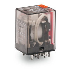 Basic relay, Nominal input voltage: 230 VAC, 4 changeover contacts, Limiting continuous current: 5 A